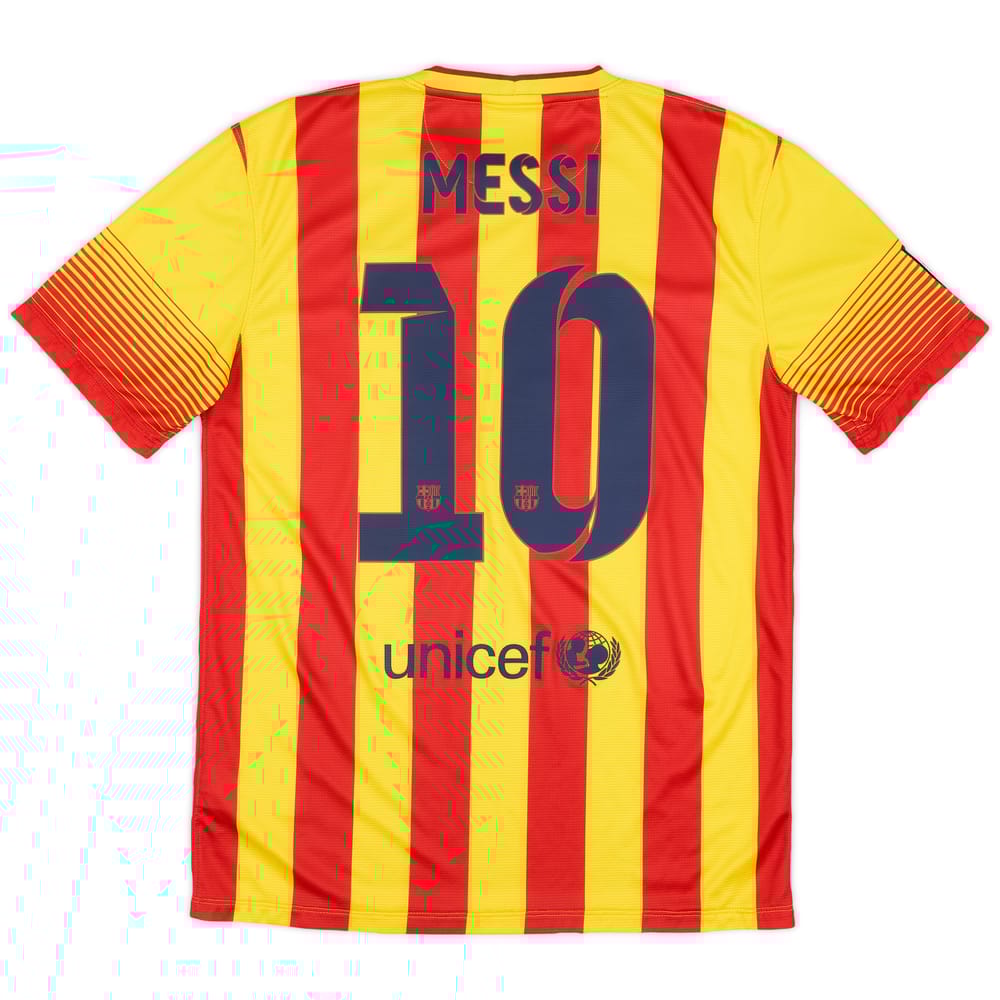 2013-15 Barcelona Away Shirt Messi #10 - 9/10 - (M)