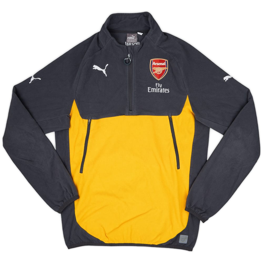 2016-17 Arsenal Puma 1/4 Zip Fleece Top - 10/10 - (L)