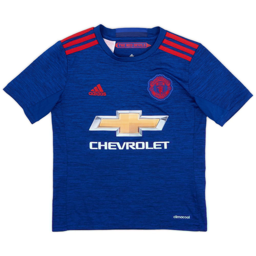 2016-17 Manchester United Away Shirt - 9/10 - (S.Boys)