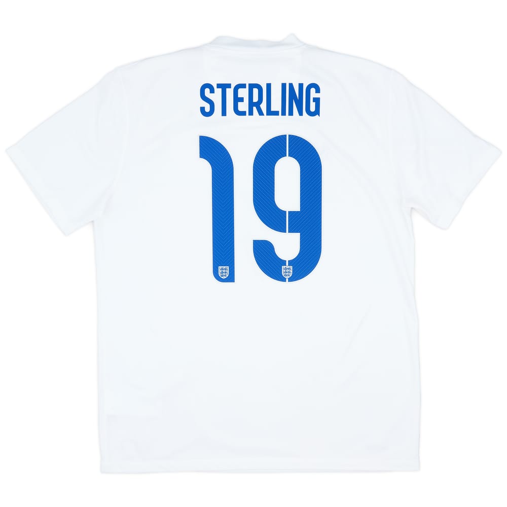 2014-15 England Home Shirt Sterling #19 - 8/10 - (L)