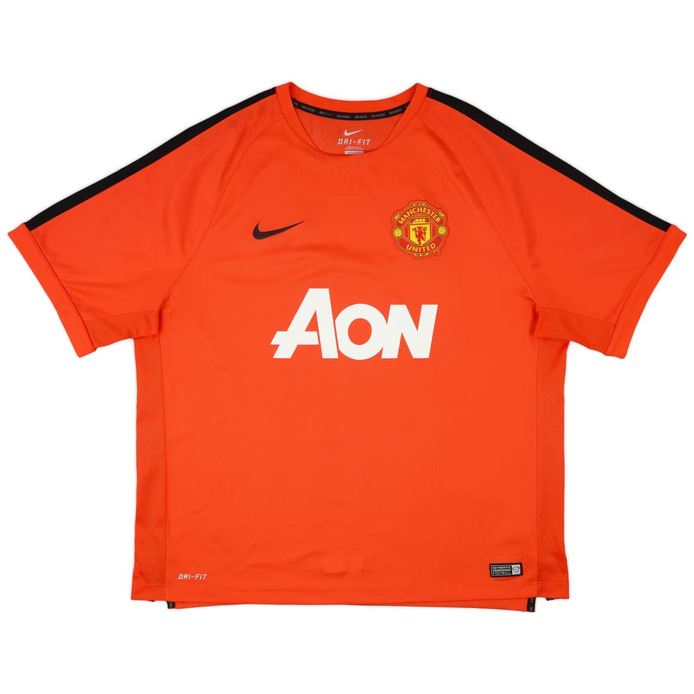 2014-15 Manchester United Nike Training Shirt - 8/10 - (XXL)