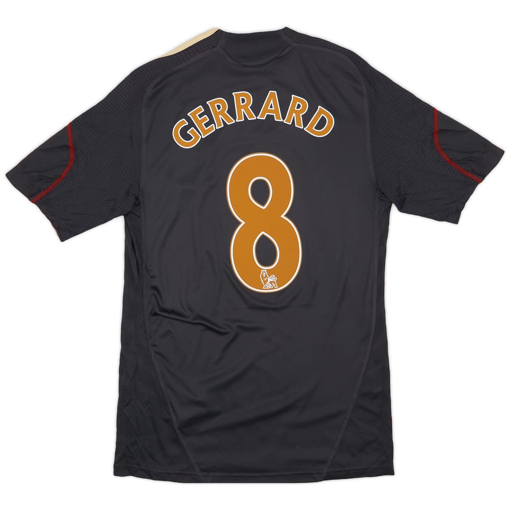 2009-10 Liverpool Away Shirt Gerrard #8 - 6/10 - (S)