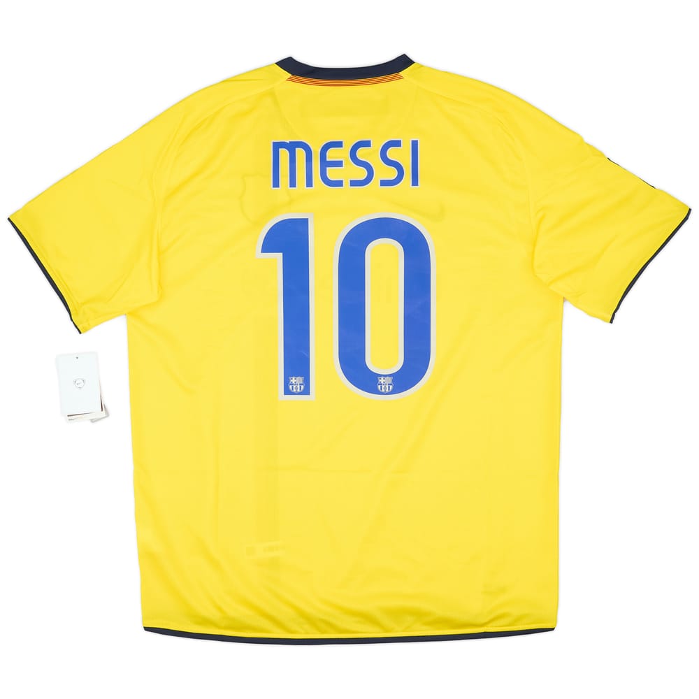 2008-10 Barcelona Away Shirt Messi #10 (L)