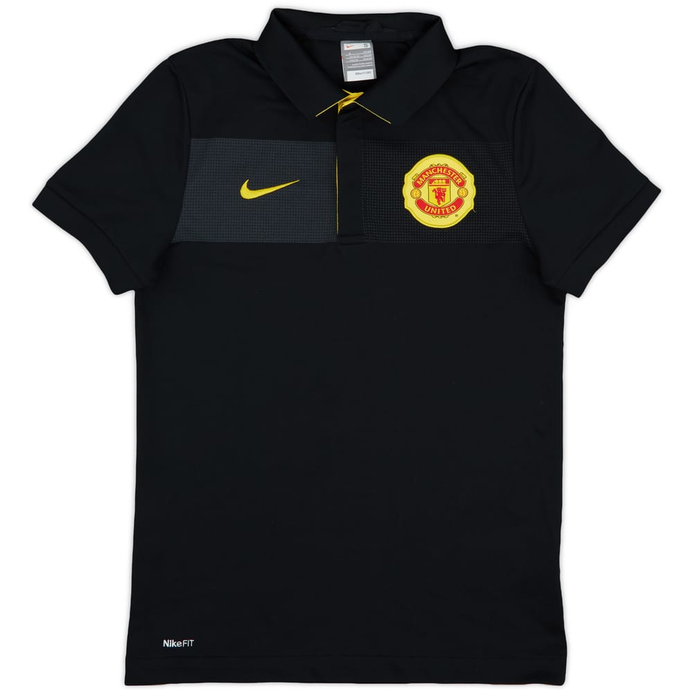 2009-10 Manchester United Nike Polo Shirt - 9/10 - (S)