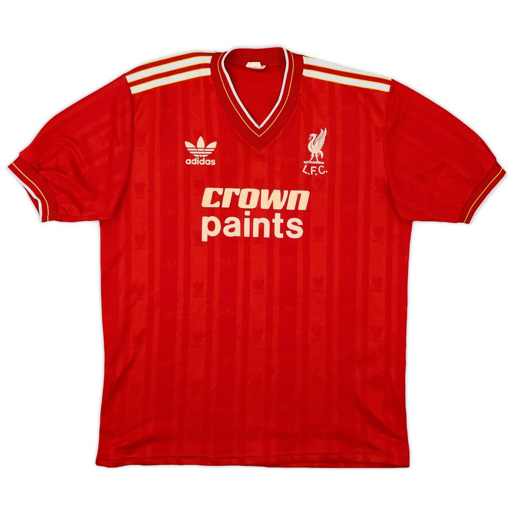 1985-87 Liverpool Home Shirt - 5/10 - (L)