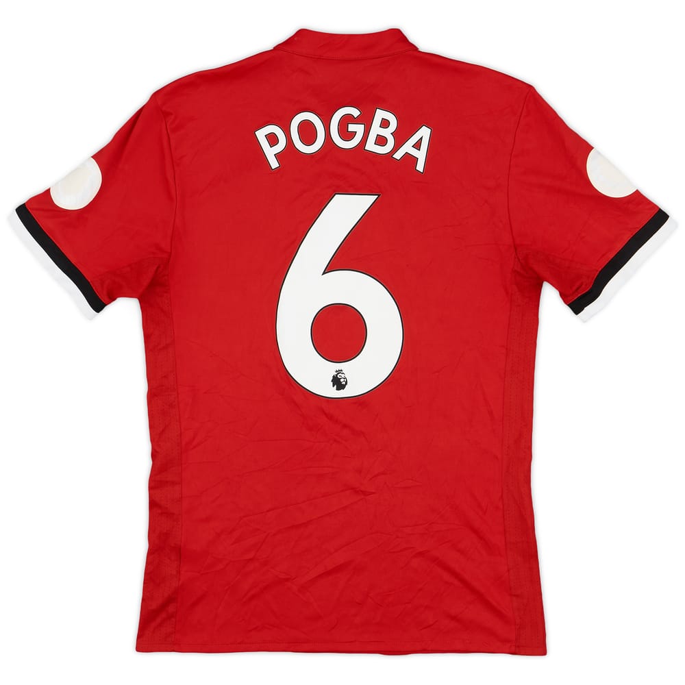 2017-18 Manchester United Home Shirt Pogba #6 - 5/10 - (XS)