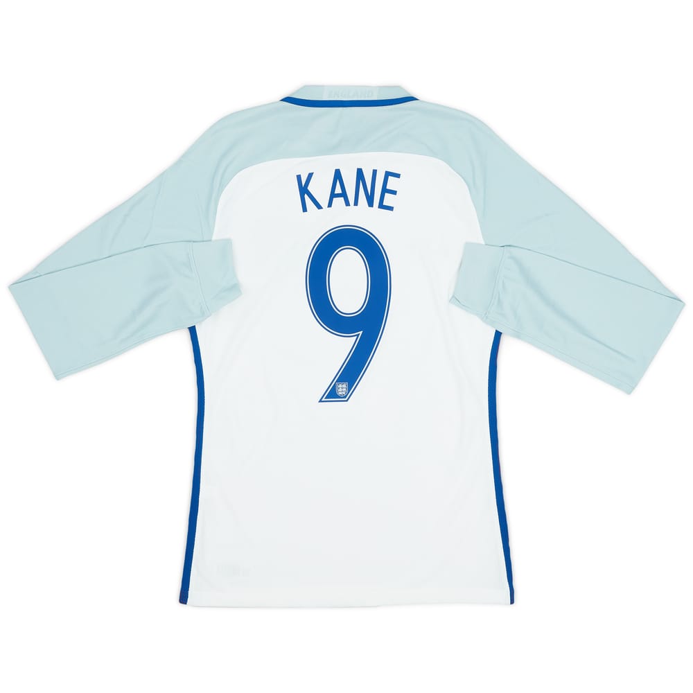 2016-17 England Player Issue Home L/S Shirt Kane #9 (M)