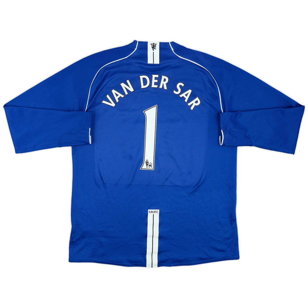 2007-08 Manchester United GK Shirt Van Der Sar #1 - 7/10 - (XL)