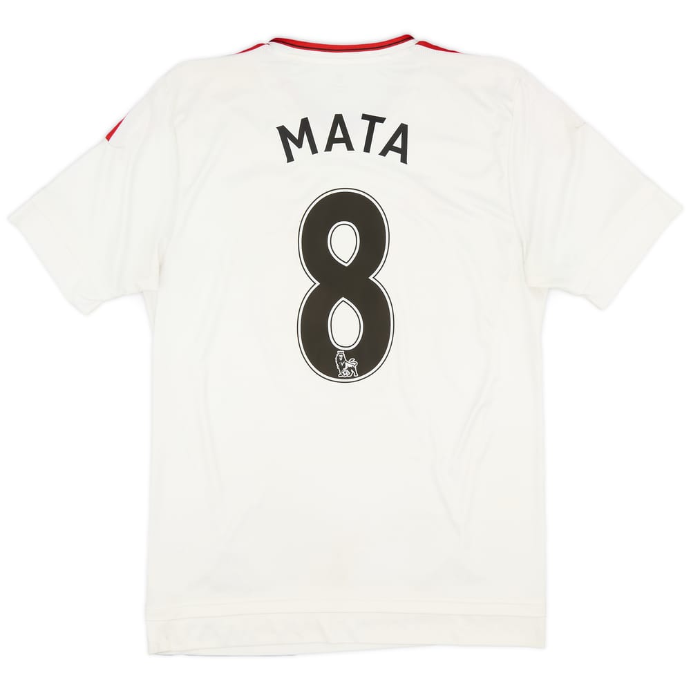 2015-16 Manchester United Away Shirt Mata #8 - 6/10 - (S)