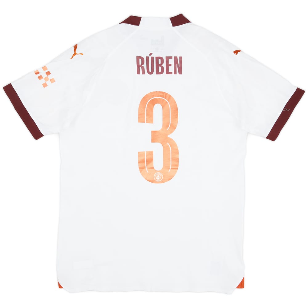 2023-24 Manchester City Match Issue FA Cup Away Shirt Ruben #3