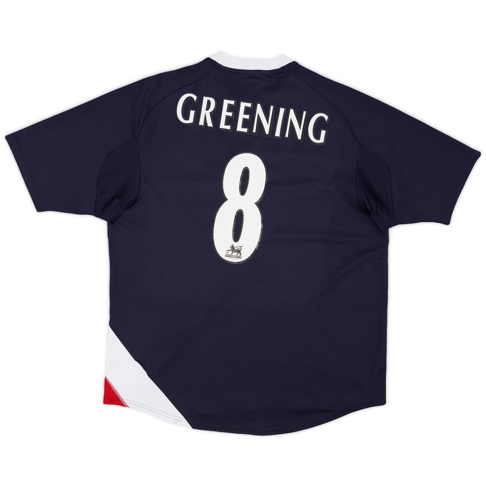 2005-06 West Brom Away Shirt Greening #8 - 6/10 - (L)