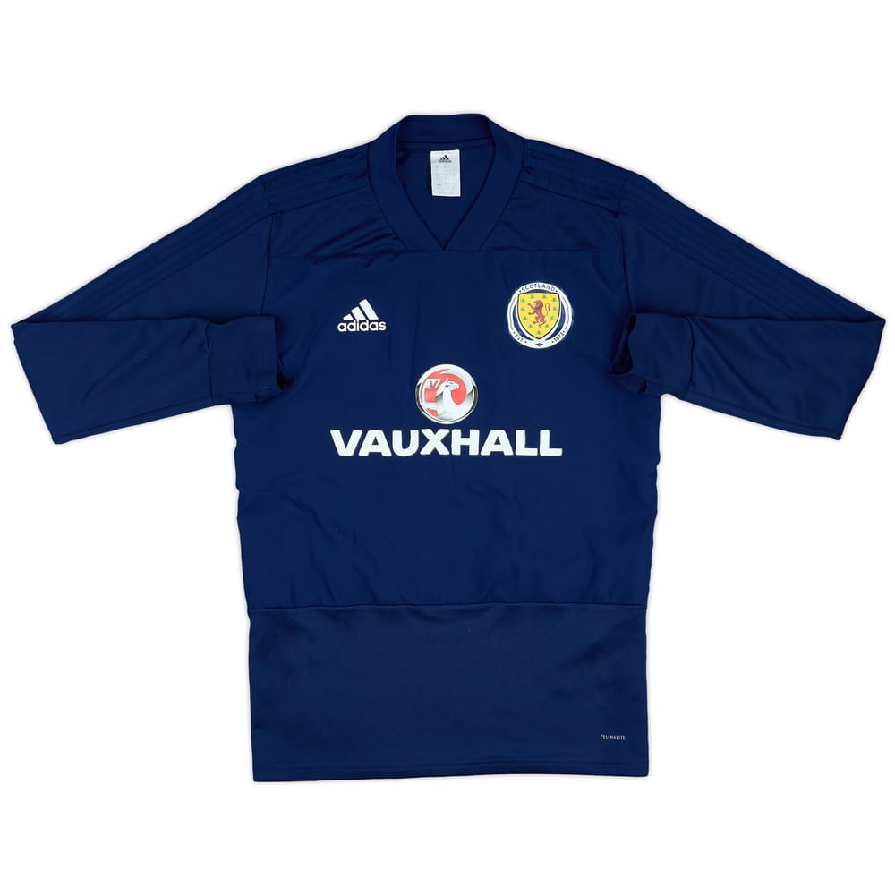 2017-18 Scotland adidas Drill Top - 8/10 - (S)