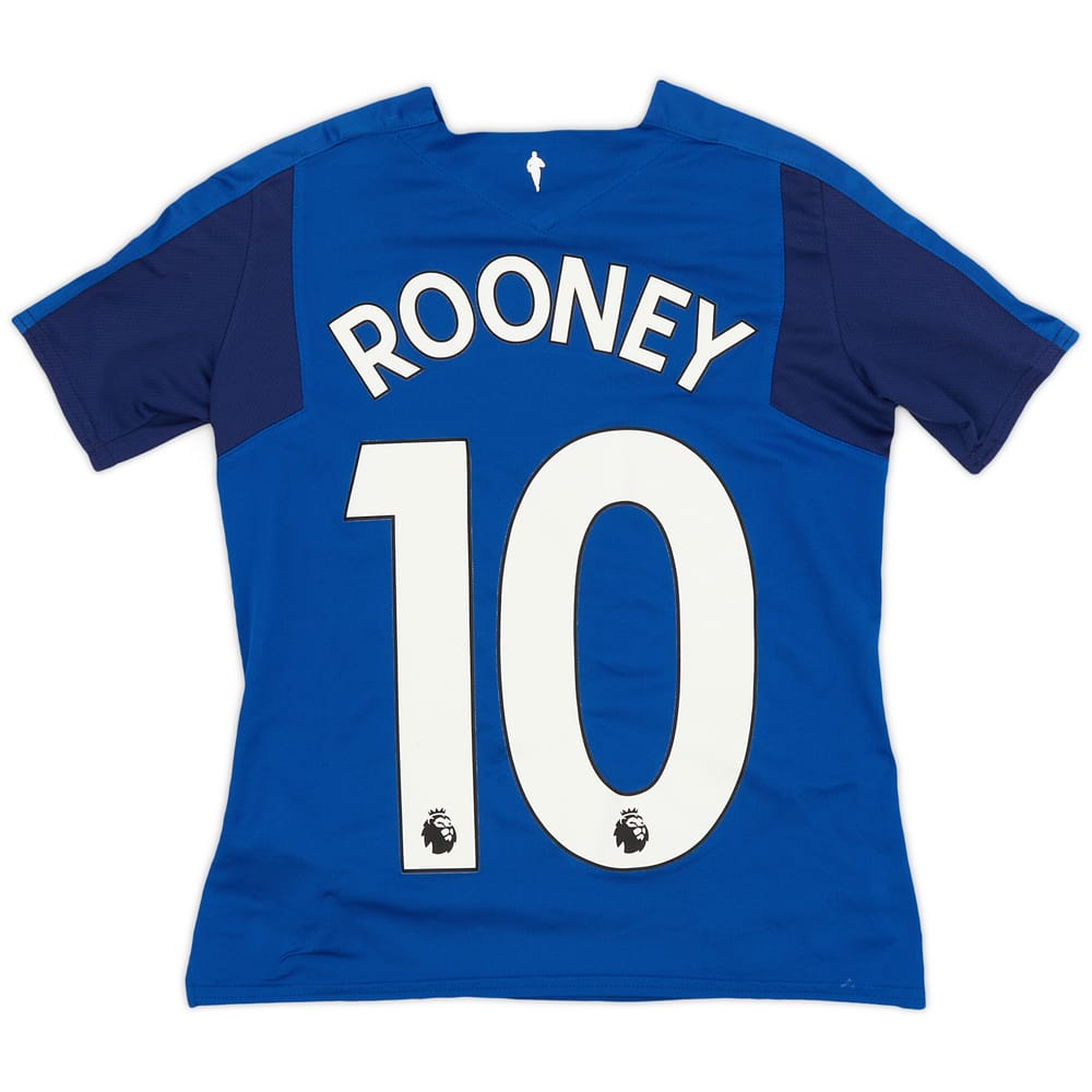 2017-18 Everton Home Shirt Rooney #10 - 8/10 - (S.Boys)