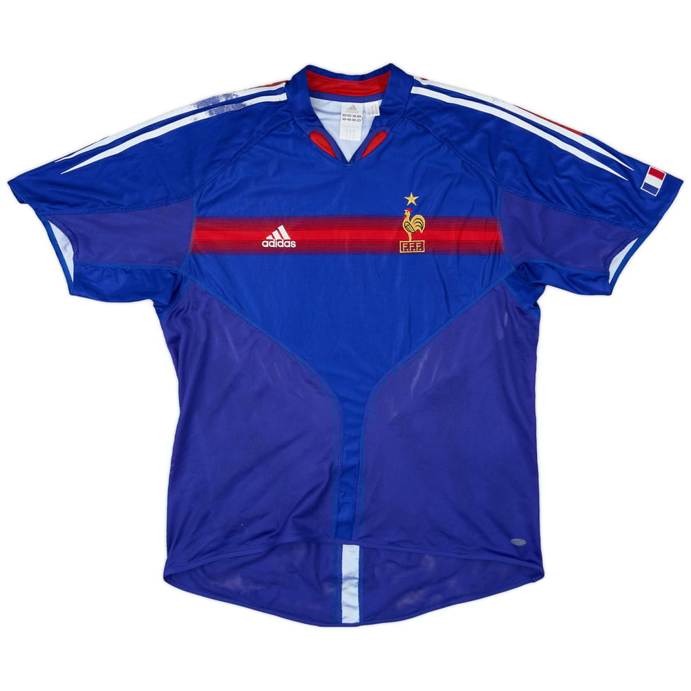 2004-06 France Home Shirt - 5/10 - (L)