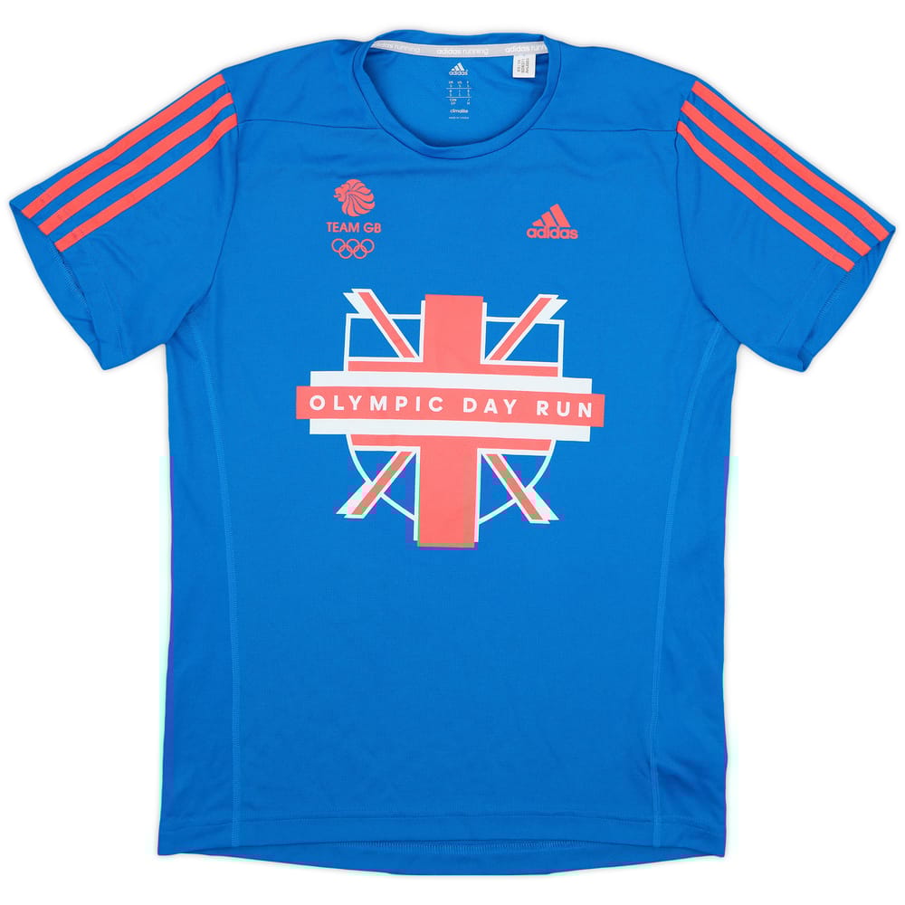 2016 Team GB adidas 'Olympic Day Run' Training Shirt - 9/10 - (S)