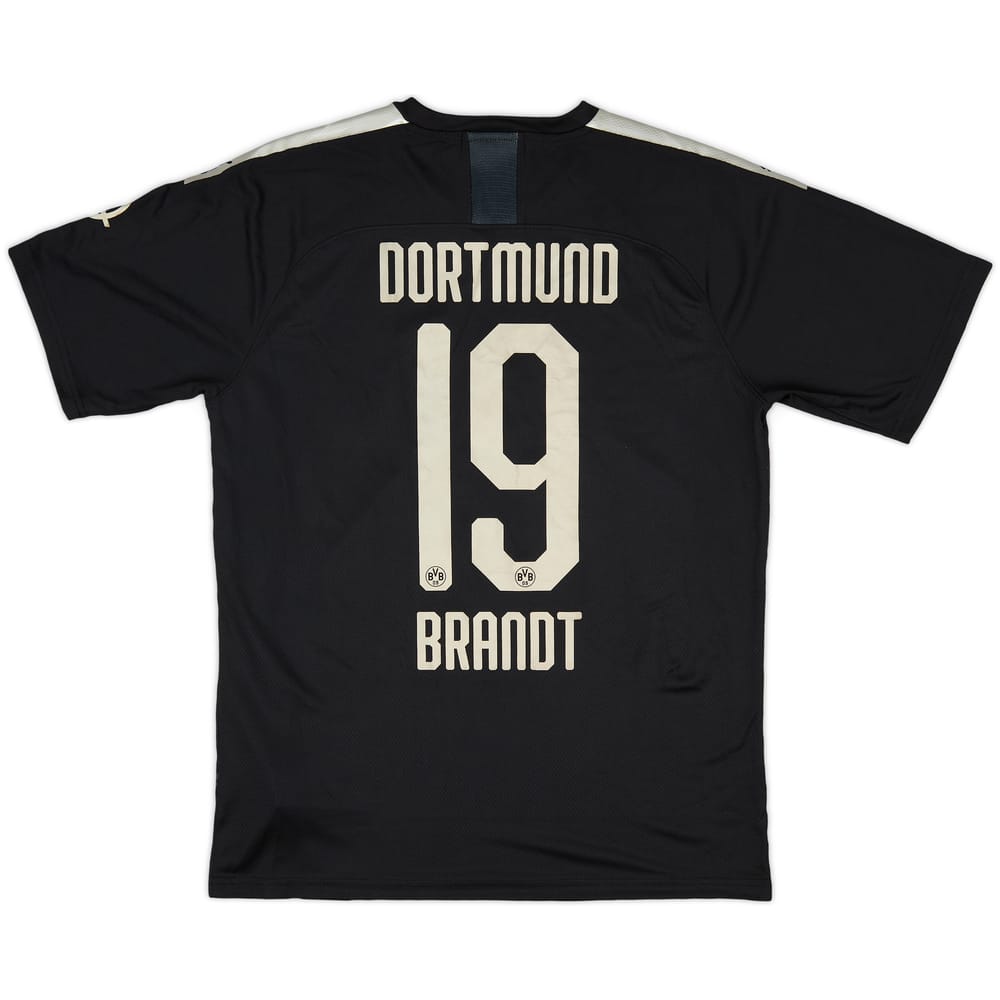 2019-20 Borussia Dortmund Away Shirt Brandt #19 - 8/10 - (L)
