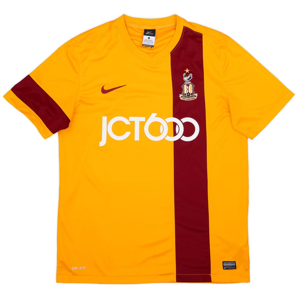 2013-14 Bradford City Home Shirt - 7/10 - (L)