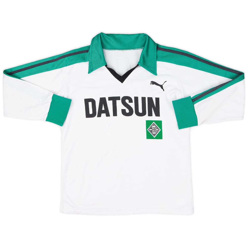 1981-83 Borussia Monchengladbach Home L/S Shirt - 9/10 - (S)
