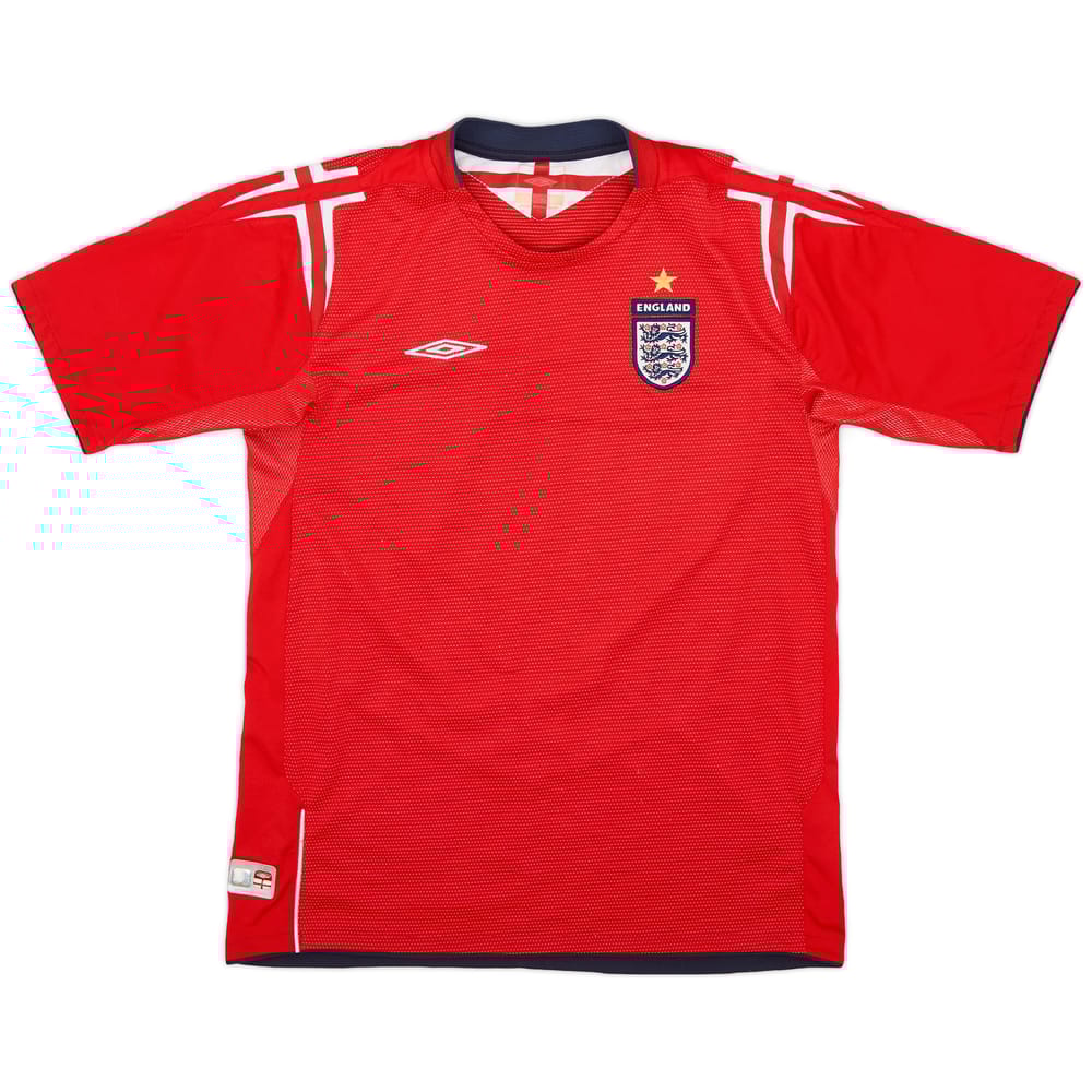 2004-06 England Away Shirt - 8/10 - (XL.Boys)
