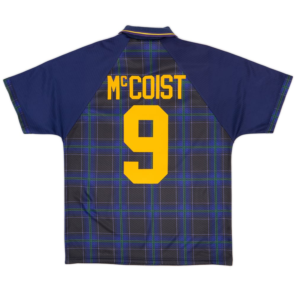1994-96 Scotland Home Shirt McCoist #9 - 9/10 - (L)