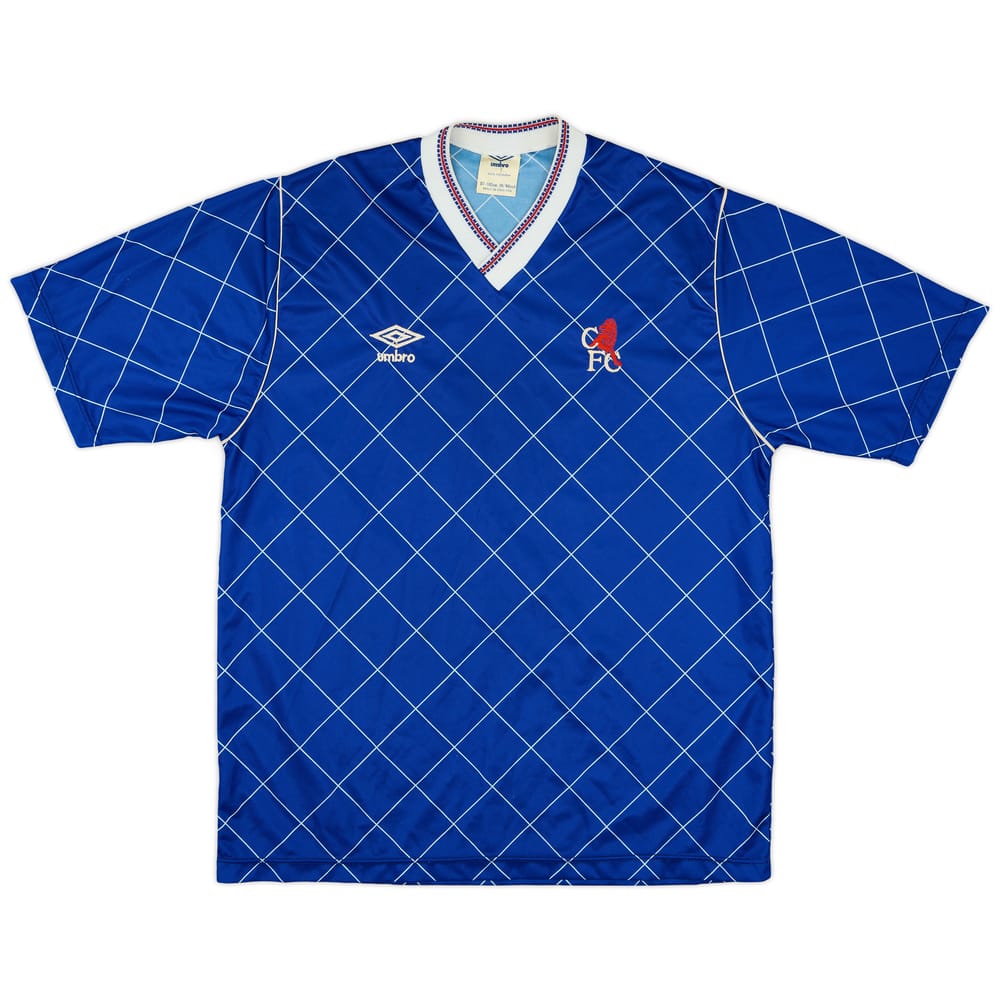 1987-89 Chelsea Home Shirt - 8/10 - (M)