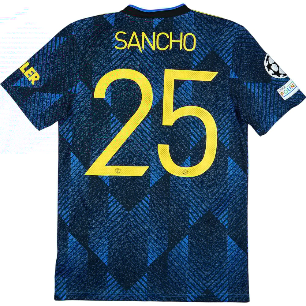 2021-22 Manchester United Third Shirt Sancho #25 - 10/10 - (S)