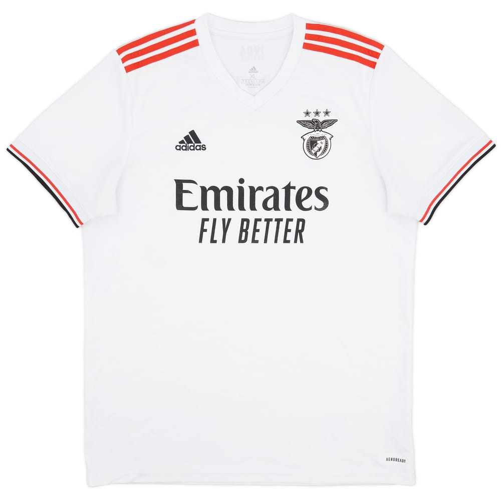 2021-22 Benfica Away Shirt - 7/10 - (XL)