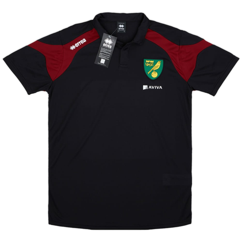2015-16 Norwich Errea Polo T-Shirt (L)