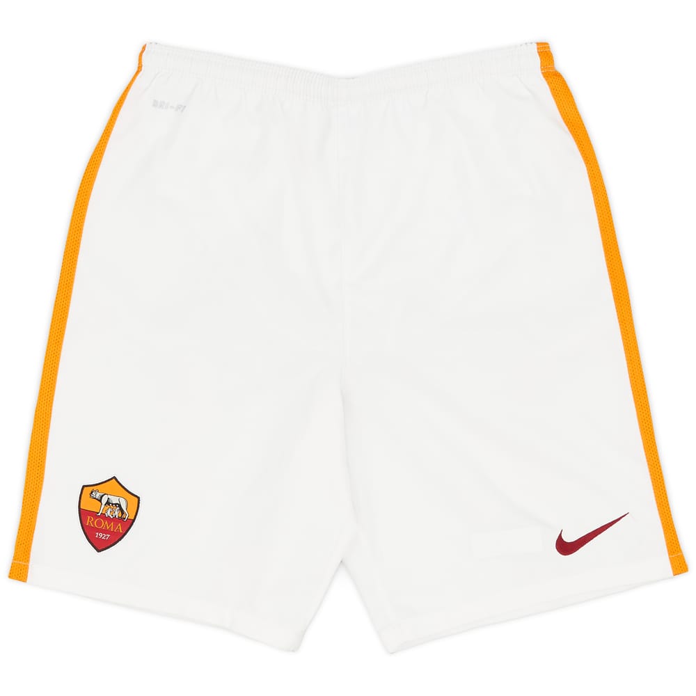 2015-16 Roma Away Shorts - 9/10 - (L.Boys)