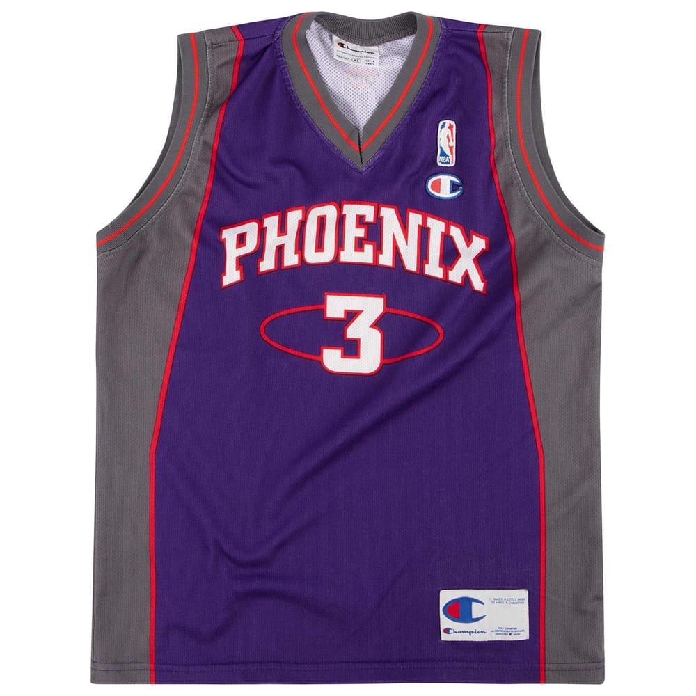 2005-08 Phoenix Suns Diaw #3 Champion Jersey (Away) M