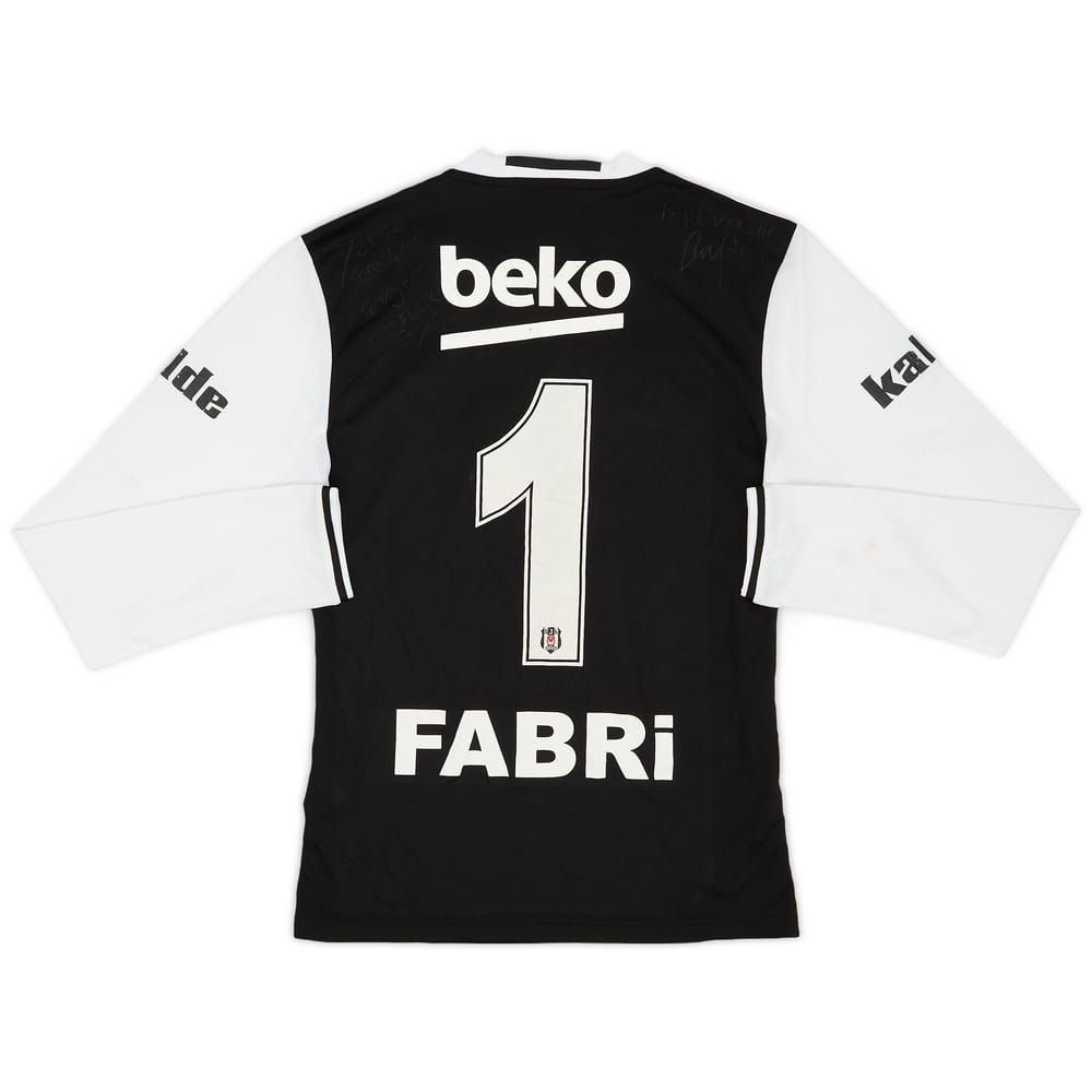 2016-17 Besiktas Away L/S Shirt Fabri #1 - 3/10 - (XS)