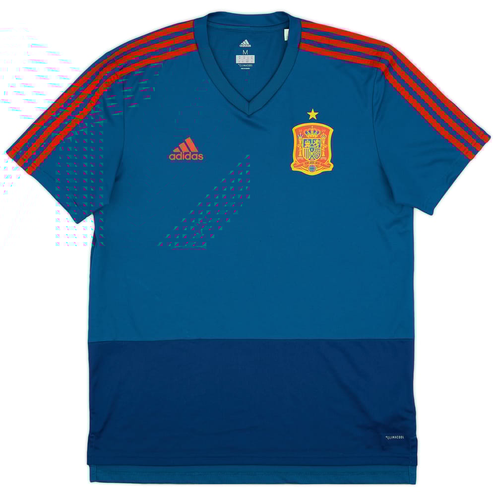2018-19 Spain adidas Training Shirt - 8/10 - (M)