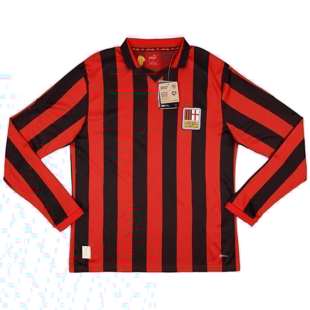 2024-25 AC Milan 125th Anniversary Authentic L/S Shirt #10 (Rafa Leao)