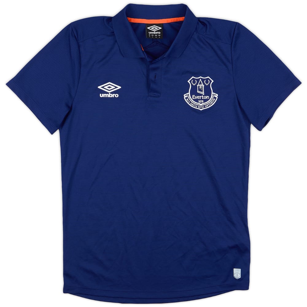 2018-19 Everton Umbro Polo Shirt - 9/10 - (S)