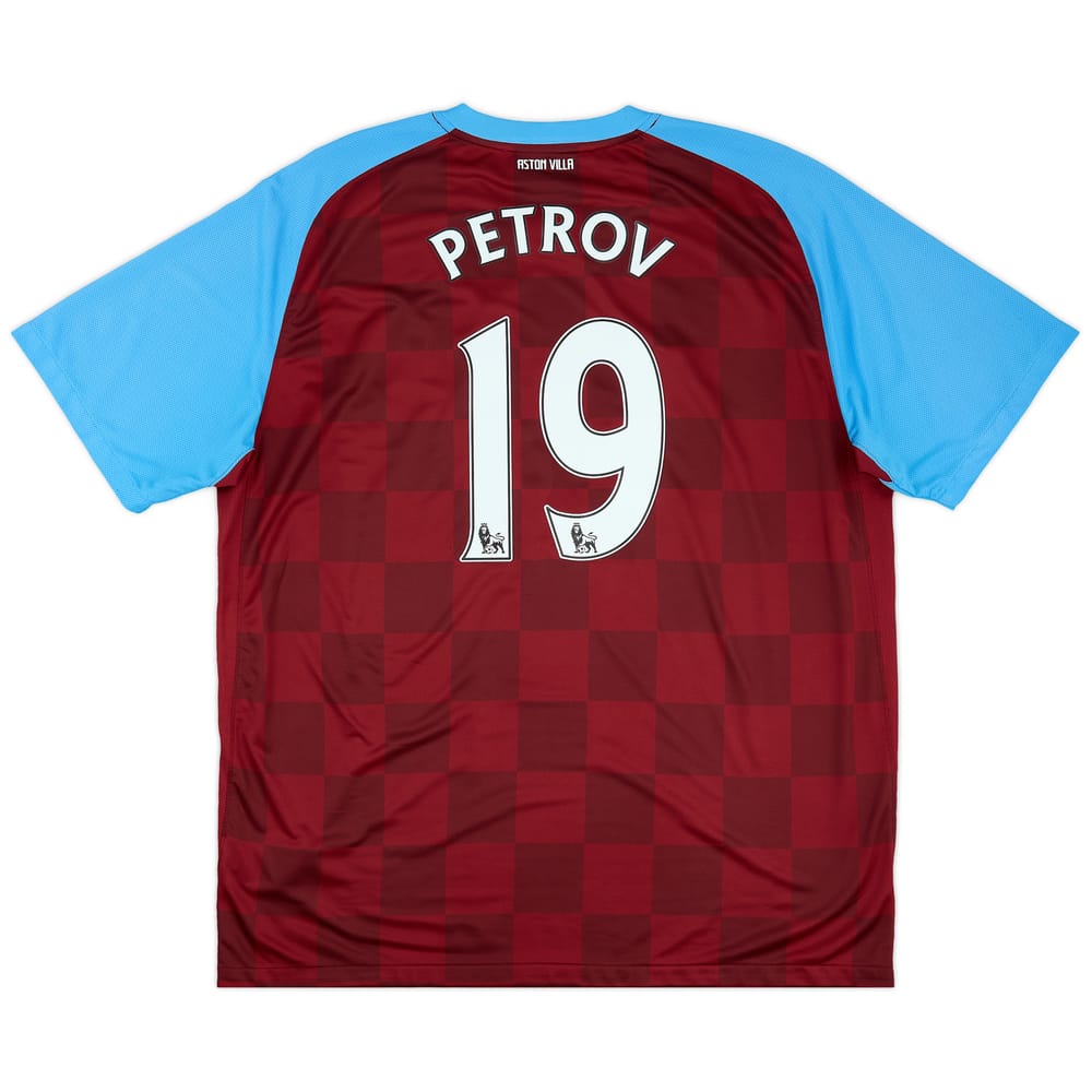 2011-12 Aston Villa Home Shirt Petrov #19 - 6/10 - (XXL)
