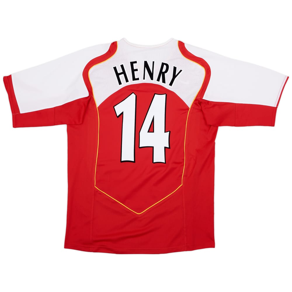 2004-05 Arsenal Home Shirt Henry #14 - 8/10 - (L)