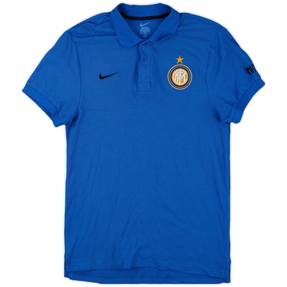 2011-12 Inter MIlan Nike Polo Shirt - 7/10 - (M)