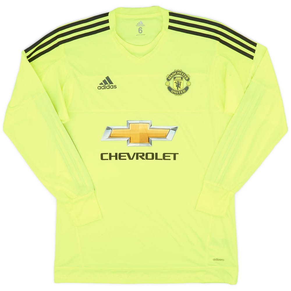 2015-16 Manchester United Player Issue GK Shirt - 7/10 - (M)