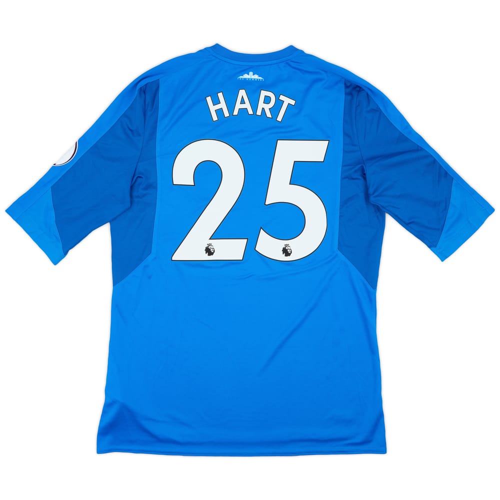 2017-18 West Ham Match Issue GK Shirt Hart #25