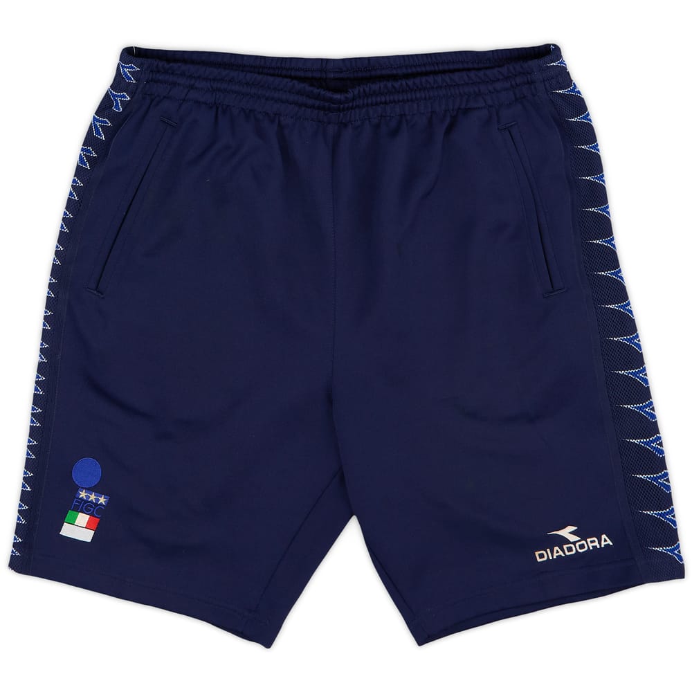 1994 Italy Diadora Training Shorts - 8/10 - (XL)