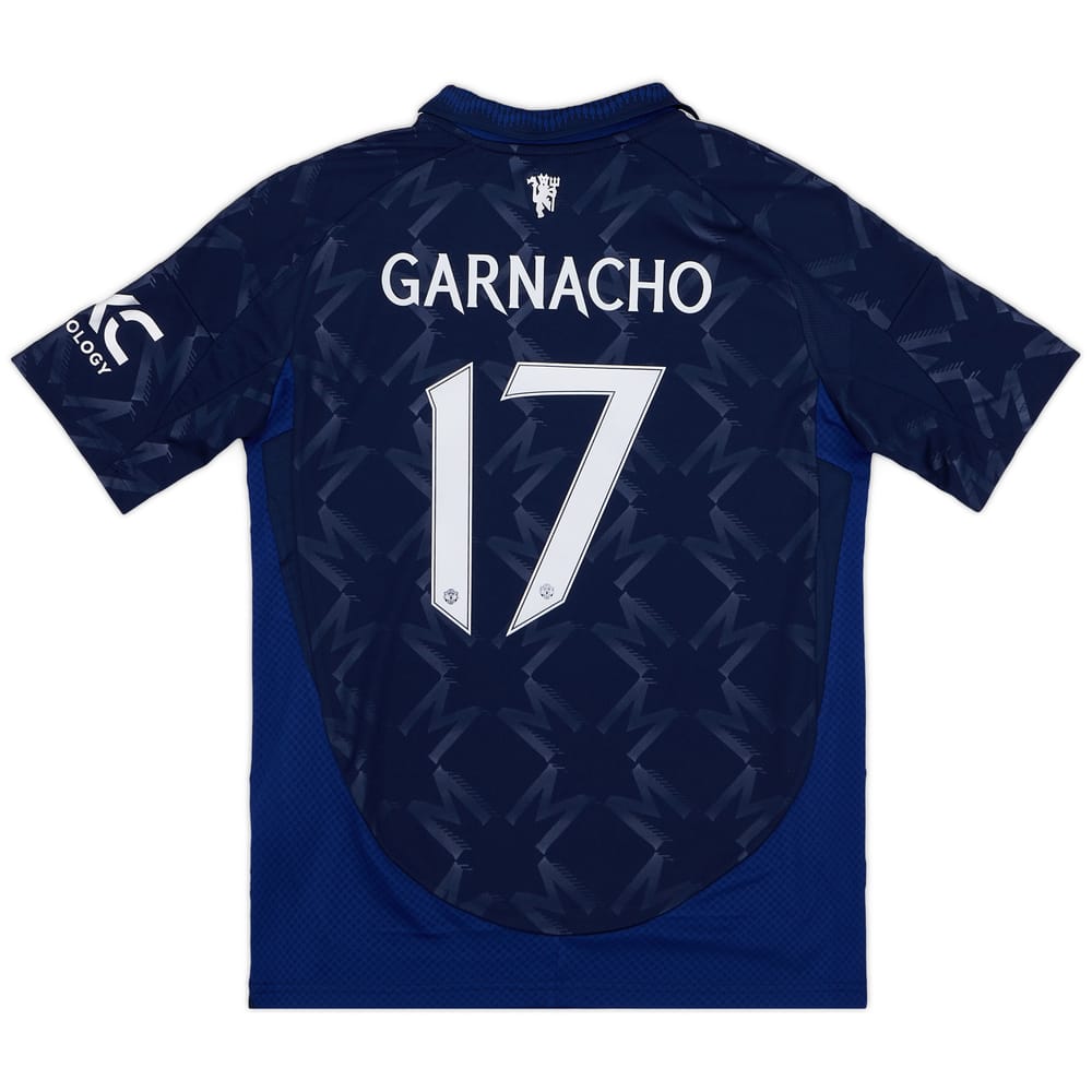 2024-25 Manchester United Away Shirt Garnacho #17 (KIDS)