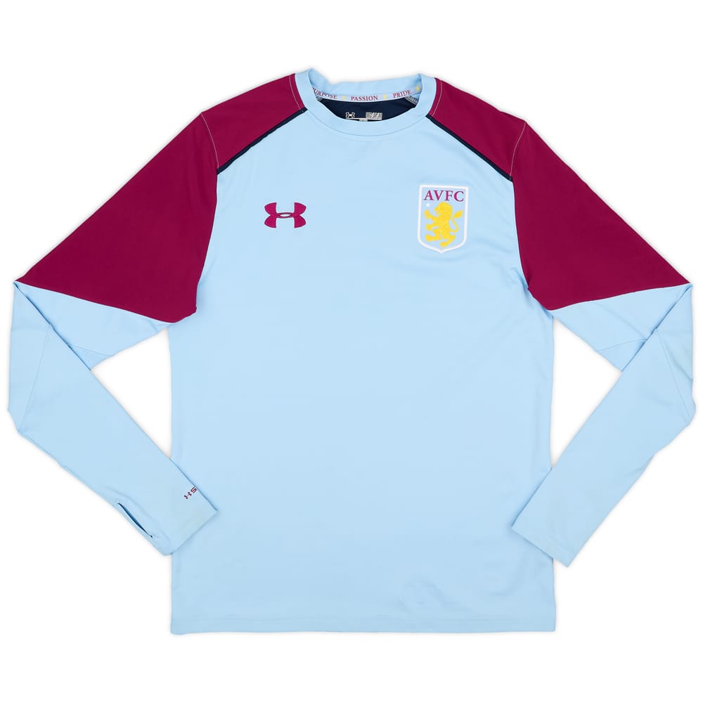 201617 Aston Villa Under Armour Sweat Top - 8/10 - (M)
