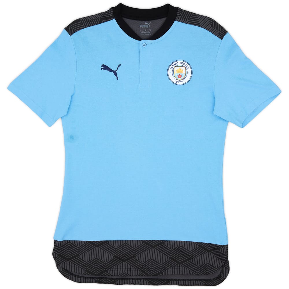 2019-20 Manchester City Puma Polo Shirt - 8/10 - (M)