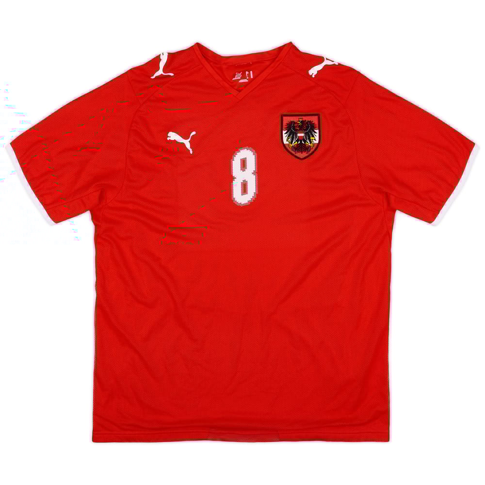 2008-09 Austria Home Shirt #8 - 8/10 - (XL)