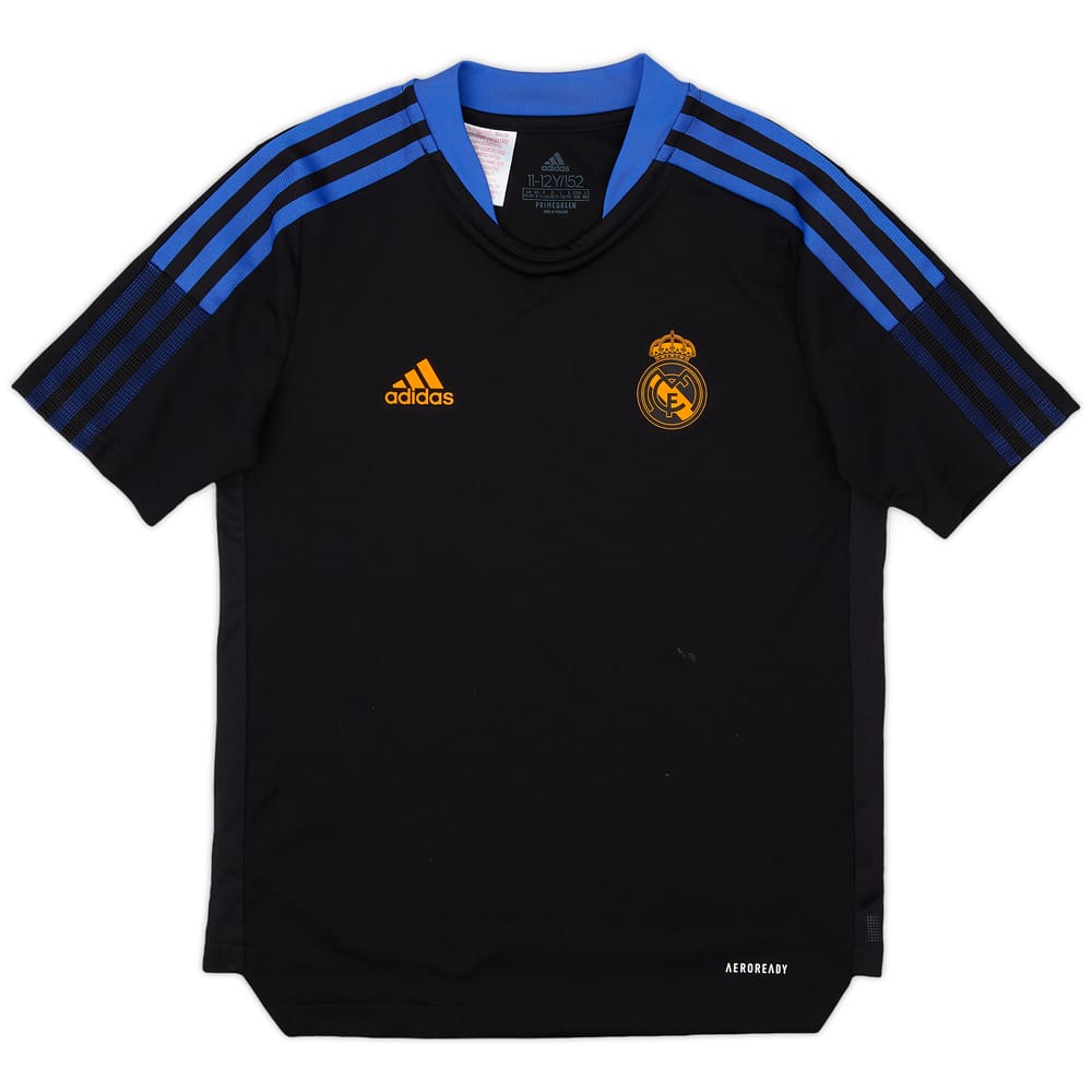 2021-22 Real Madrid adidas Training Shirt - 6/10 - (M.Boys)
