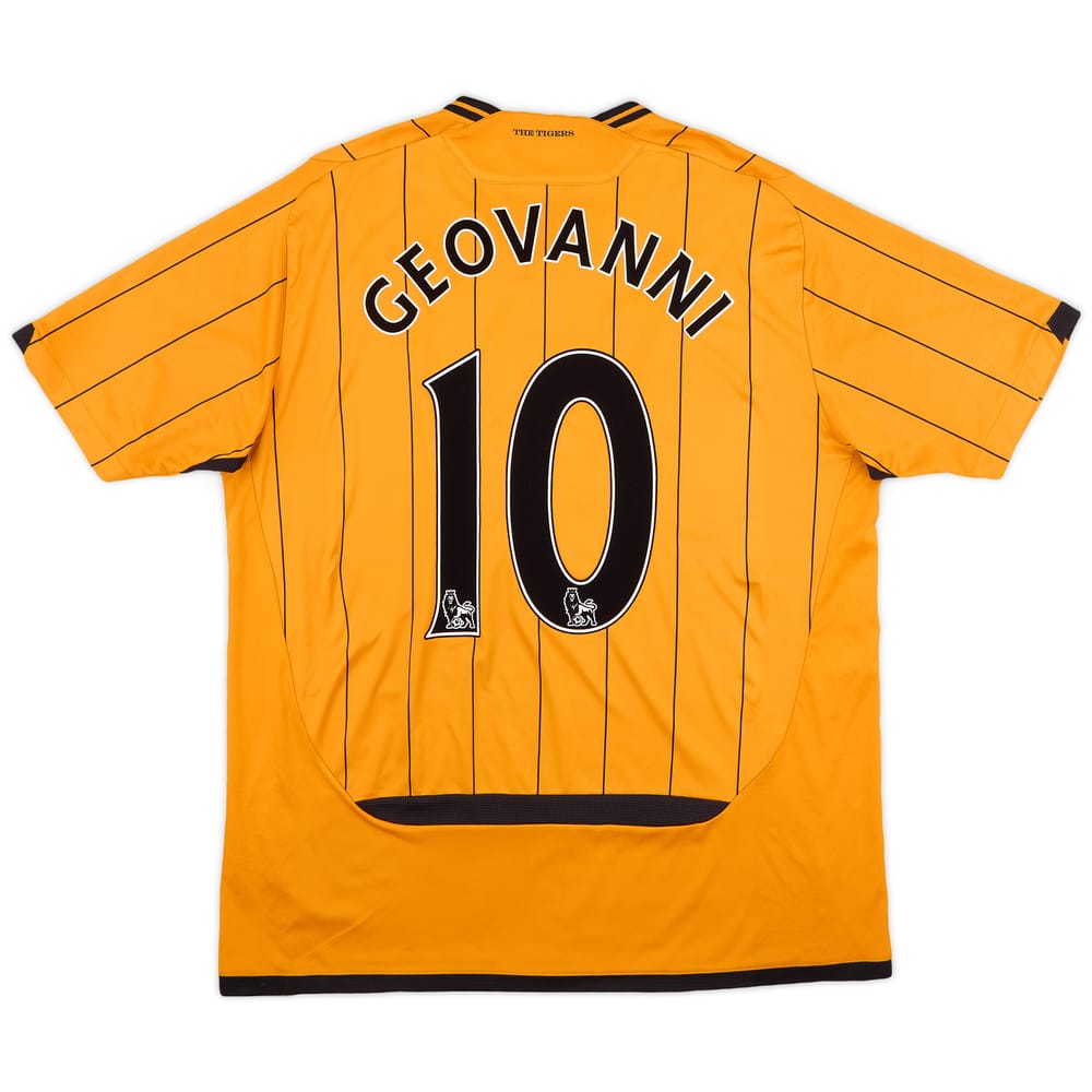 2009-10 Hull City Home Shirt Geovanni #10 - 6/10 - (L)
