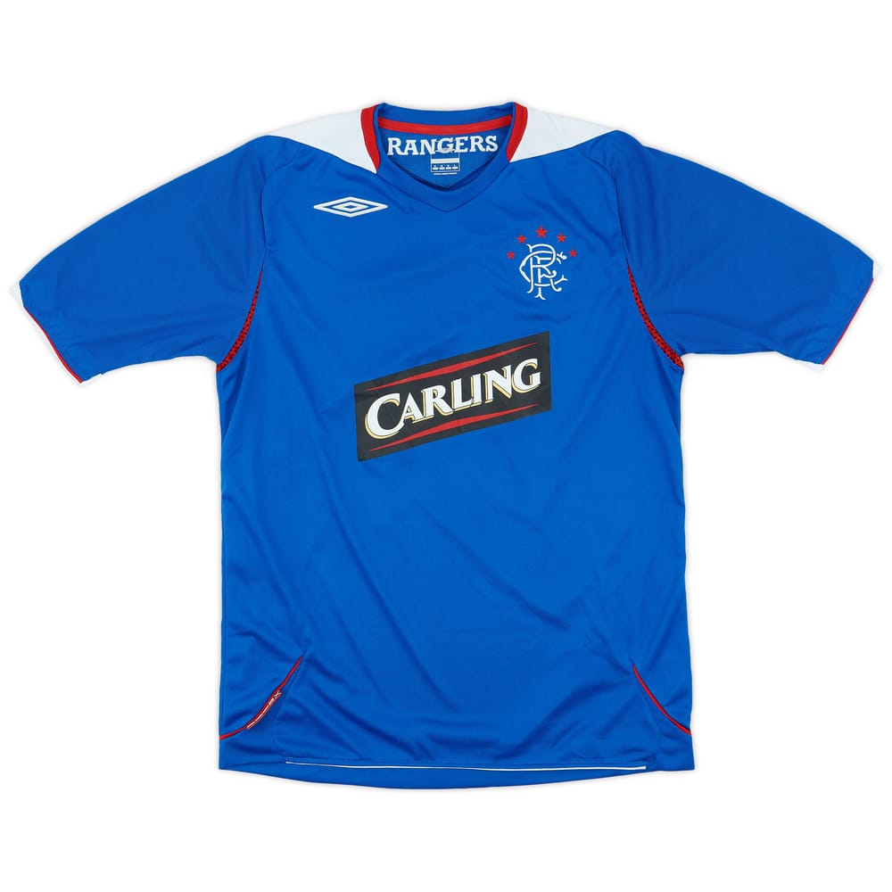 2006-07 Rangers Home Shirt - 9/10 - (M)