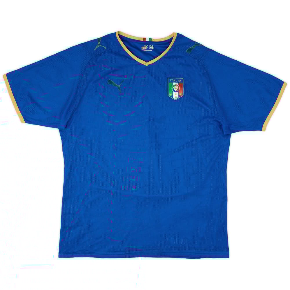 2007-08 Italy Home Shirt - 4/10 - (XL)