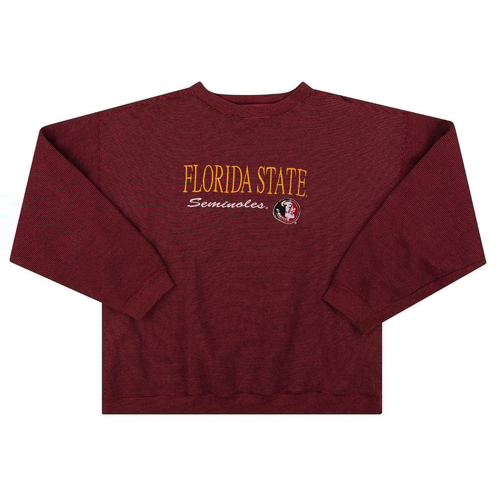 1990s Florida State Seminoles Logo 7 Sweat Top XL