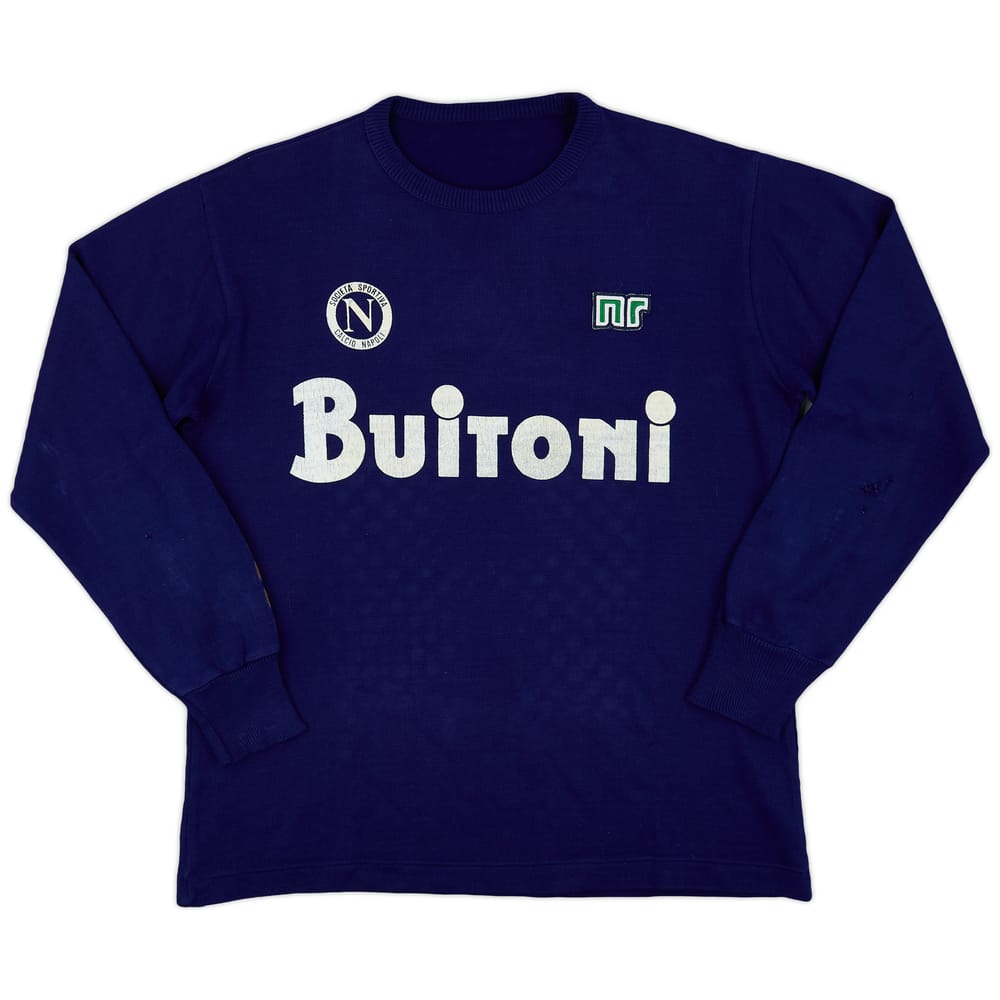 1985-86 Napoli Ennerre Training L/S Shirt - 4/10 - (L)